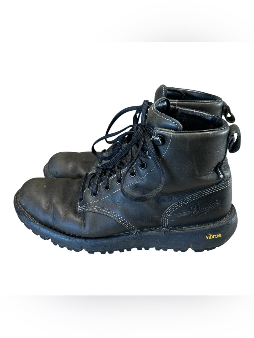 Danner Logger 917 GTX Charcoal Grey Leather Waterproof Hiking Boots Women's 8.5